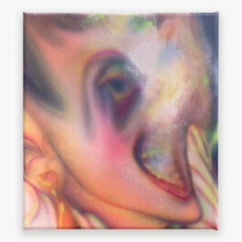 Canvas painting by famous artist, painter Zbiok Czajkowski. The canvas painting by Zbiok Czajkowski is a portrait painted with brushes and airbrush. 