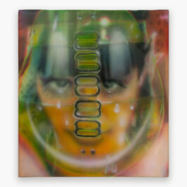 Canvas painting by famous artist, painter Zbiok Czajkowski. The canvas painting by Zbiok Czajkowski is a portrait painted with brushes and airbrush. 