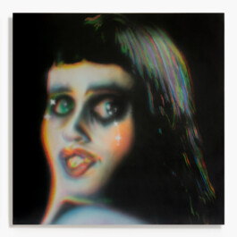 Canvas painting by famous artist, painter Zbiok Czajkowski. The canvas painting by Zbiok Czajkowski is a portrait painted with brushes and airbrush. 