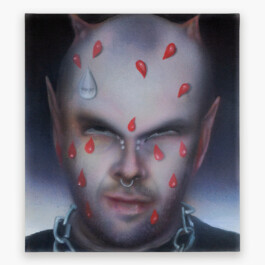 Canvas painting by famous artist, painter Zbiok Czajkowski. This canvas painting by Zbiok Czajkowski is a portrait painted with brushes and airbrush. 