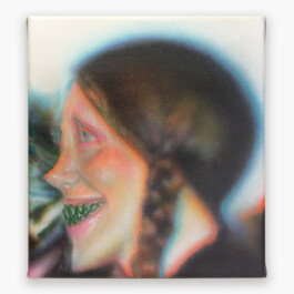 Canvas painting by famous artist, painter Zbiok Czajkowski. The canvas painting by Zbiok Czajkowski is a portrait painted with brushes and airbrush. 