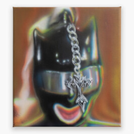 Canvas painting by famous artist, painter Zbiok Czajkowski. The canvas painting by Zbiok Czajkowski is a portrait painted with brushes and airbrush. 